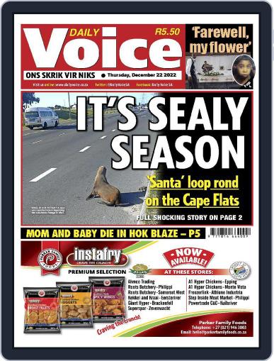 Daily Voice December 22nd, 2022 Digital Back Issue Cover