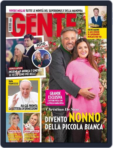 Gente December 23rd, 2022 Digital Back Issue Cover