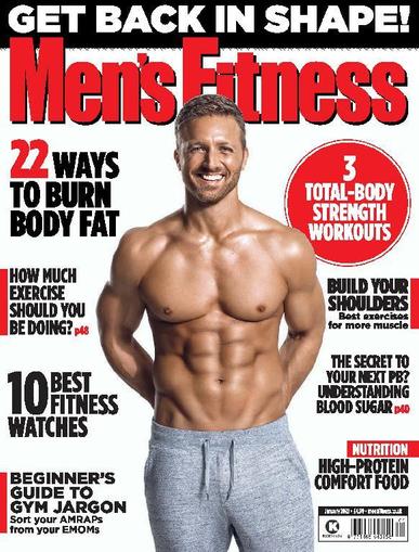 Men's Fitness UK December 23rd, 2022 Digital Back Issue Cover