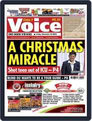 Daily Voice (Digital) Subscription                    December 23rd, 2022 Issue