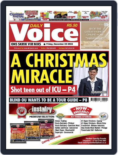 Daily Voice December 23rd, 2022 Digital Back Issue Cover