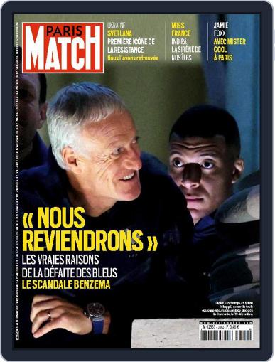 Paris Match December 22nd, 2022 Digital Back Issue Cover