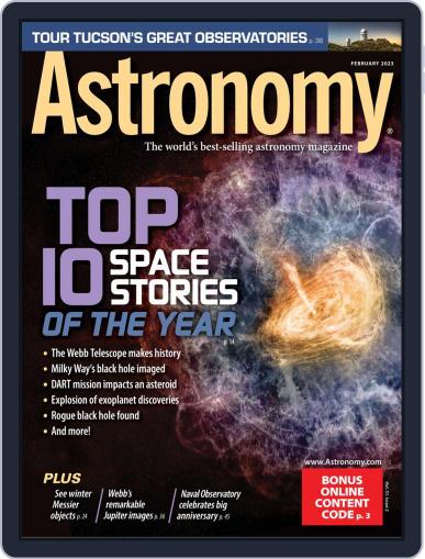 Astronomy February 1st, 2023 Digital Back Issue Cover