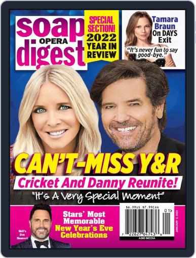 Soap Opera Digest January 2nd, 2023 Digital Back Issue Cover