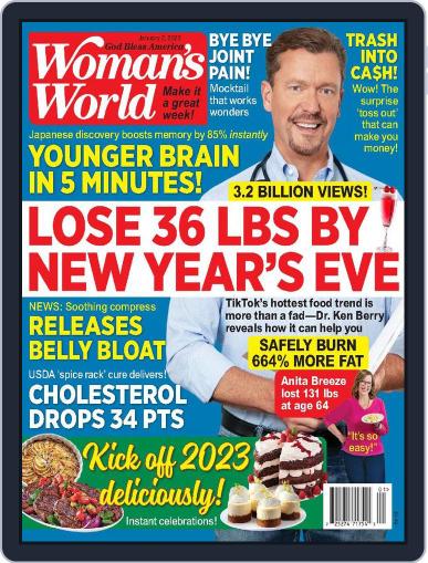 Woman's World January 2nd, 2023 Digital Back Issue Cover