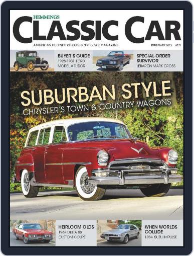 Hemmings Classic Car February 1st, 2023 Digital Back Issue Cover
