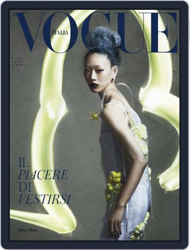 Vogue Italia January 1st, 2023 Digital Back Issue Cover