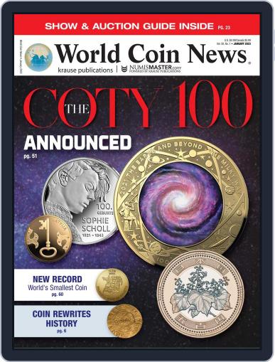 World Coin News January 1st, 2023 Digital Back Issue Cover