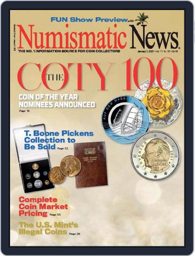 Numismatic News January 3rd, 2023 Digital Back Issue Cover
