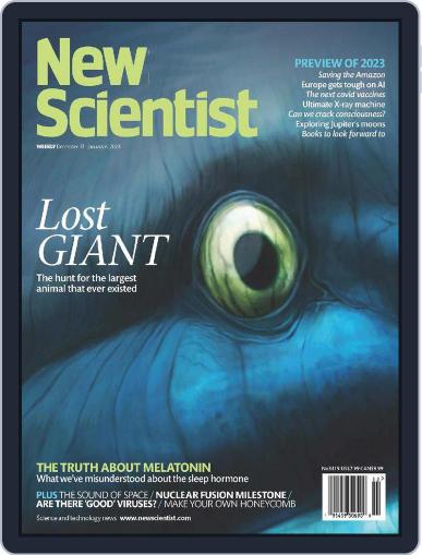 New Scientist December 31st, 2022 Digital Back Issue Cover