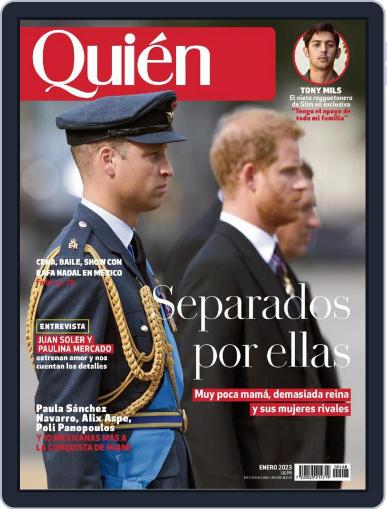 Quién January 1st, 2023 Digital Back Issue Cover