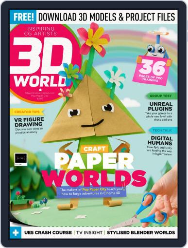 3D World February 1st, 2023 Digital Back Issue Cover