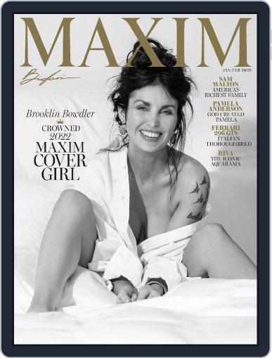 Maxim January 1st, 2023 Digital Back Issue Cover