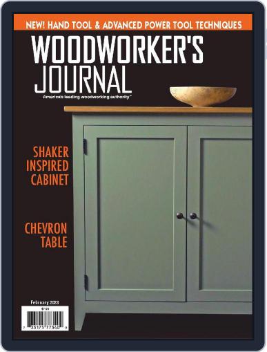 Woodworker's Journal February 1st, 2023 Digital Back Issue Cover