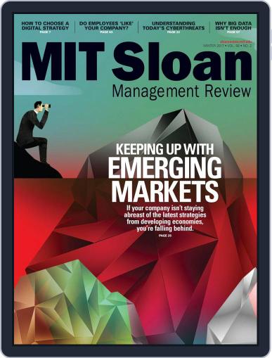 MIT Sloan Management Review January 1st, 2017 Digital Back Issue Cover