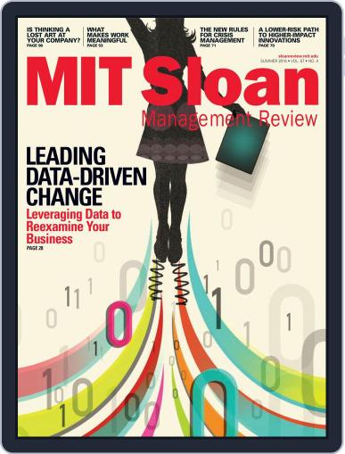 MIT Sloan Management Review June 21st, 2016 Digital Back Issue Cover