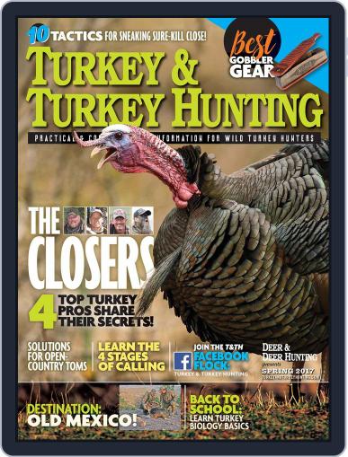 Turkey & Turkey Hunting March 1st, 2017 Digital Back Issue Cover