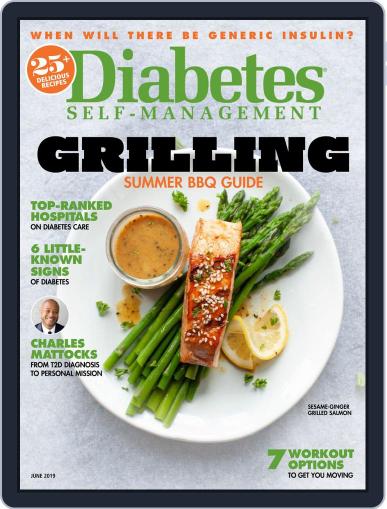 Diabetes Self-Management May 1st, 2019 Digital Back Issue Cover