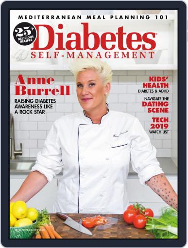 Diabetes Self-Management March 1st, 2019 Digital Back Issue Cover