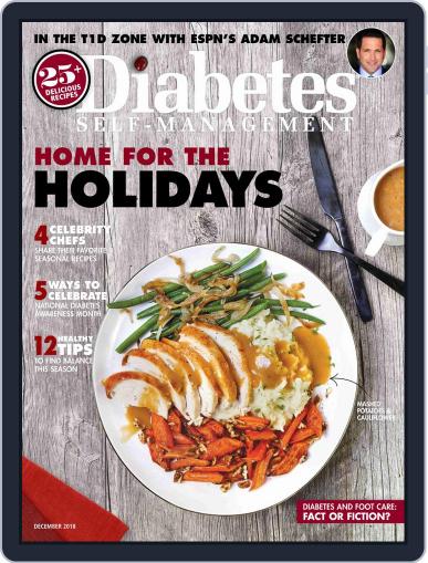 Diabetes Self-Management November 1st, 2018 Digital Back Issue Cover
