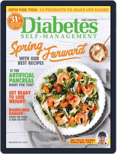 Diabetes Self-Management March 1st, 2017 Digital Back Issue Cover