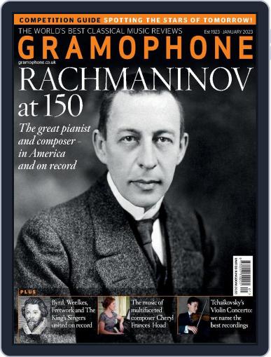 Gramophone January 1st, 2023 Digital Back Issue Cover
