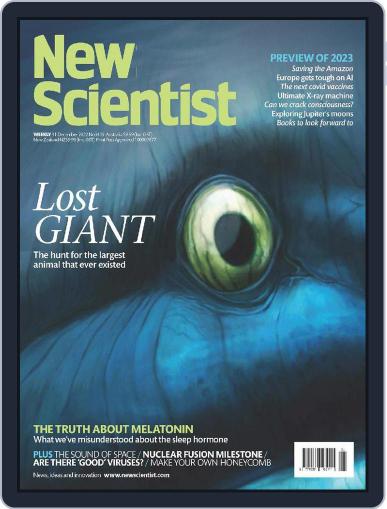 New Scientist Australian Edition December 31st, 2022 Digital Back Issue Cover