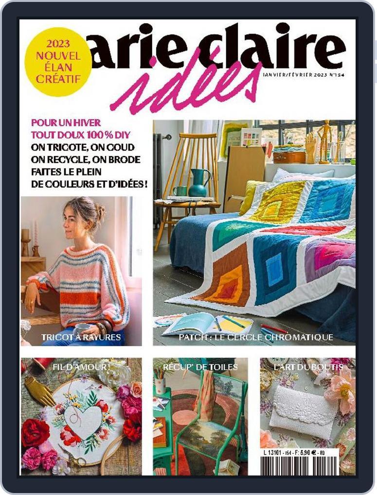 Marie Claire Idées (Digital) Subscription                    January 1st, 2023 Issue