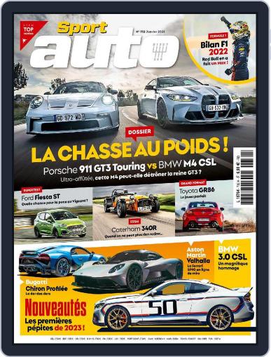 Sport Auto France January 1st, 2023 Digital Back Issue Cover