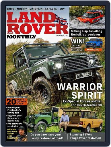 Land Rover Monthly February 1st, 2023 Digital Back Issue Cover