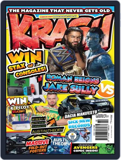 KRASH February 1st, 2023 Digital Back Issue Cover