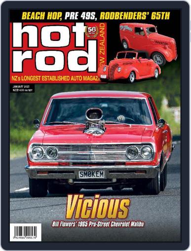 NZ Hot Rod January 1st, 2023 Digital Back Issue Cover
