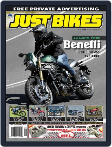 Just Bikes December 29th, 2022 Digital Back Issue Cover