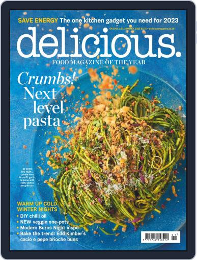 Delicious UK January 1st, 2023 Digital Back Issue Cover