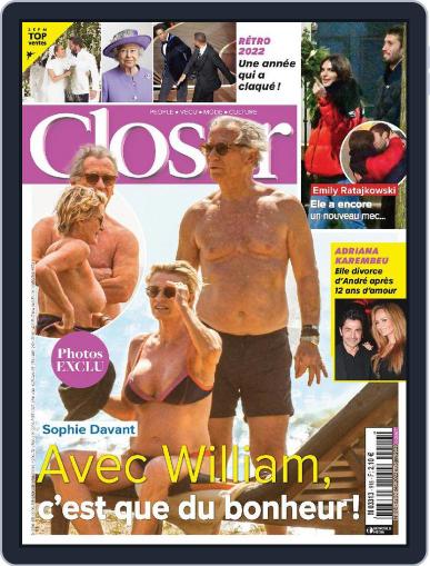 Closer France December 30th, 2022 Digital Back Issue Cover