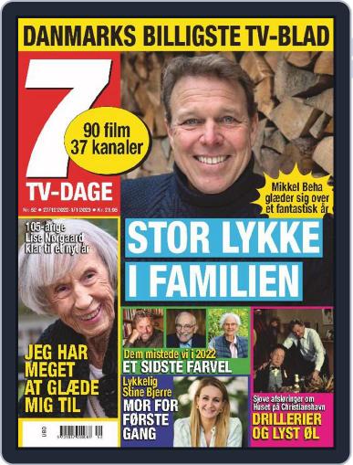 7 TV-Dage December 27th, 2022 Digital Back Issue Cover