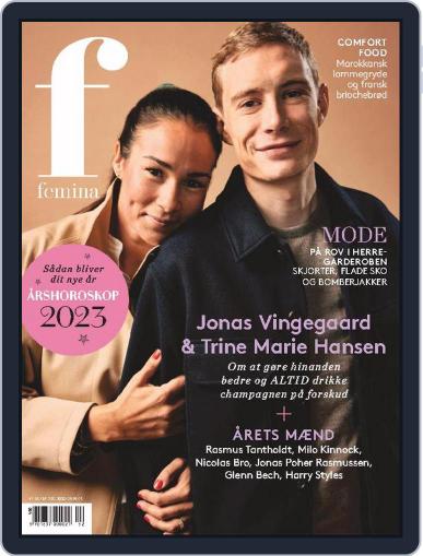 femina Denmark December 29th, 2022 Digital Back Issue Cover