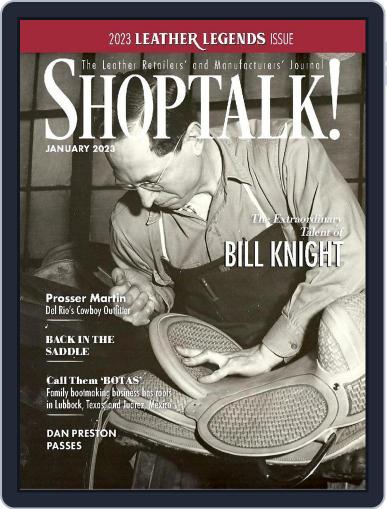 Shop Talk! January 1st, 2023 Digital Back Issue Cover