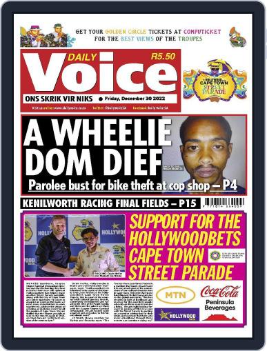 Daily Voice December 30th, 2022 Digital Back Issue Cover