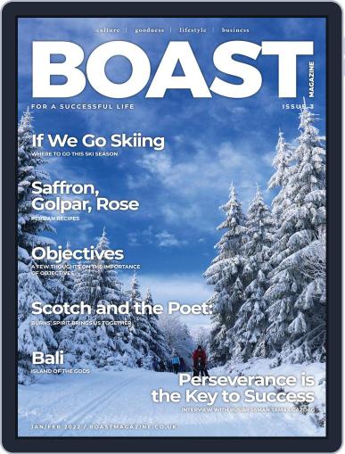 BOAST United Kingdom January 1st, 2022 Digital Back Issue Cover