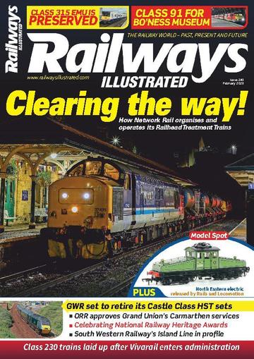 Railways Illustrated February 1st, 2023 Digital Back Issue Cover