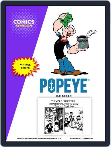 Popeye January 1st, 2023 Digital Back Issue Cover