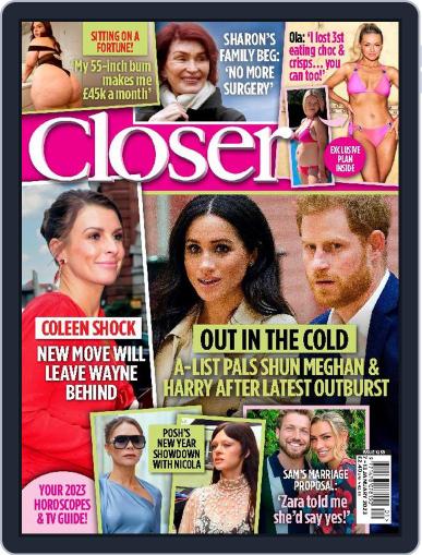 Closer January 7th, 2023 Digital Back Issue Cover