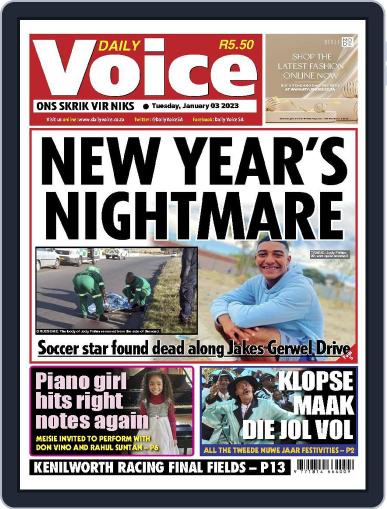 Daily Voice January 3rd, 2023 Digital Back Issue Cover