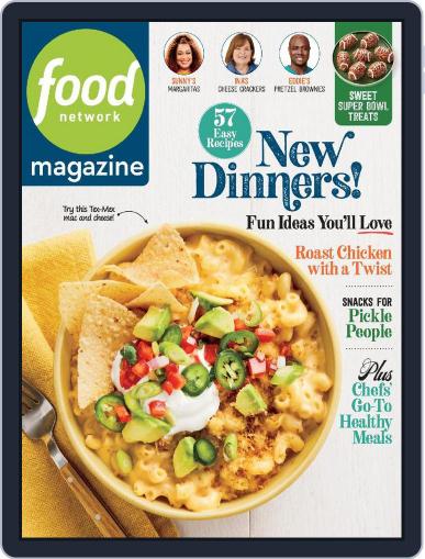 Food Network January 1st, 2023 Digital Back Issue Cover