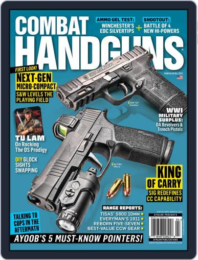 Combat Handguns March 1st, 2023 Digital Back Issue Cover