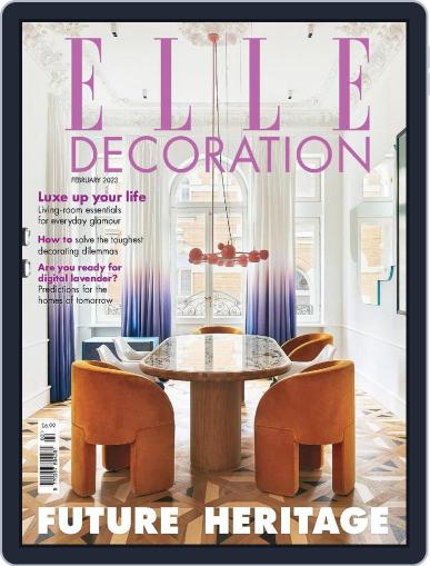 Elle Decoration UK February 1st, 2023 Digital Back Issue Cover