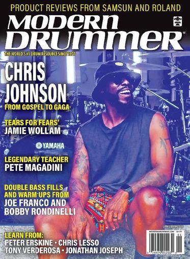 Modern Drummer January 1st, 2023 Digital Back Issue Cover