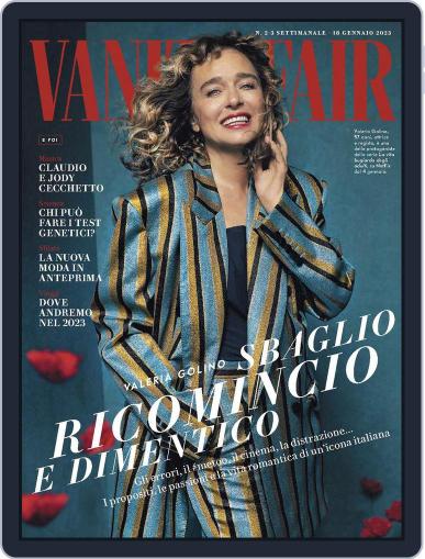 Vanity Fair Italia January 4th, 2023 Digital Back Issue Cover