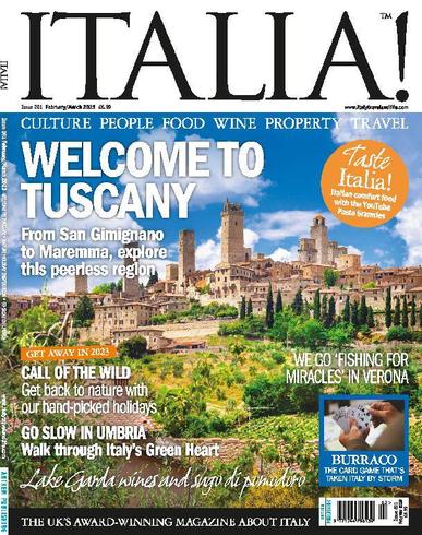 Italia January 5th, 2023 Digital Back Issue Cover